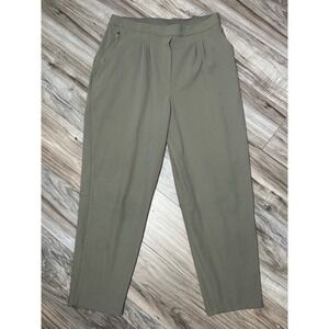 Lululemon Women's Essential High Rise Trouser Carbon Dust Pants Size 12